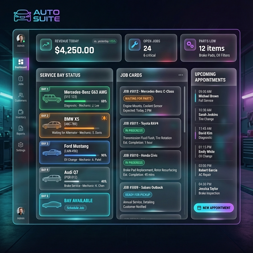 Auto Suite Dashboard
